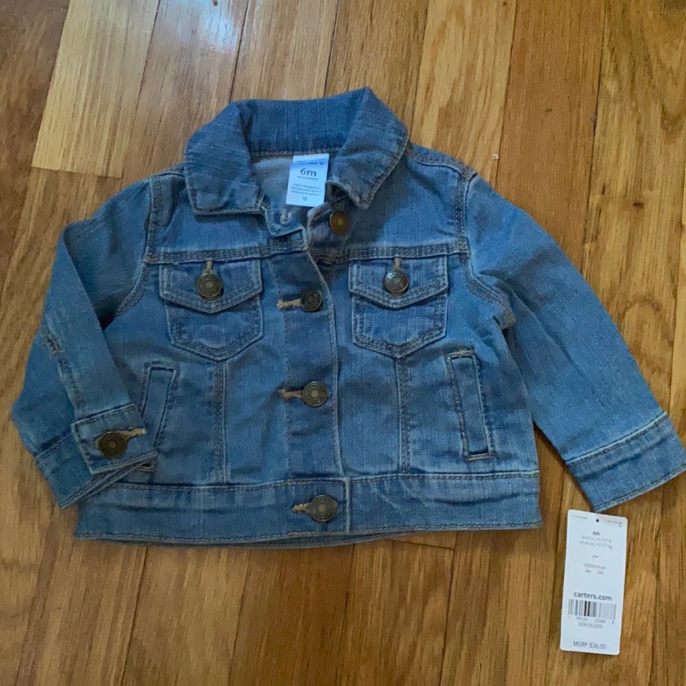Carter’s NWT jean jacket 6m